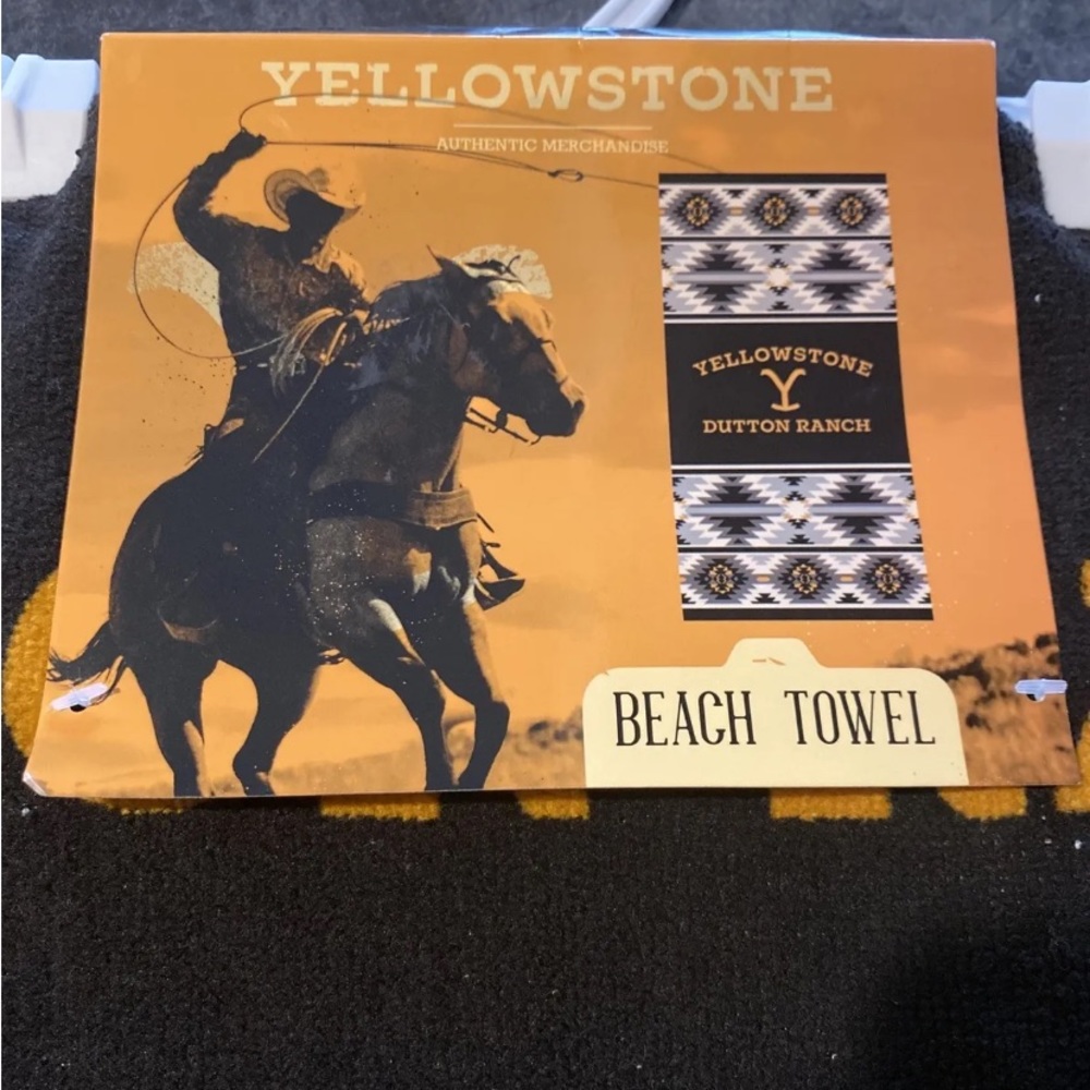 Yellowstone beach towel Dutton ranch
